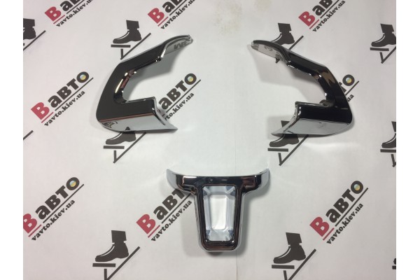 Хром накладки на руль VW Passat B7, CC, Jetta, Golf 6, Polo